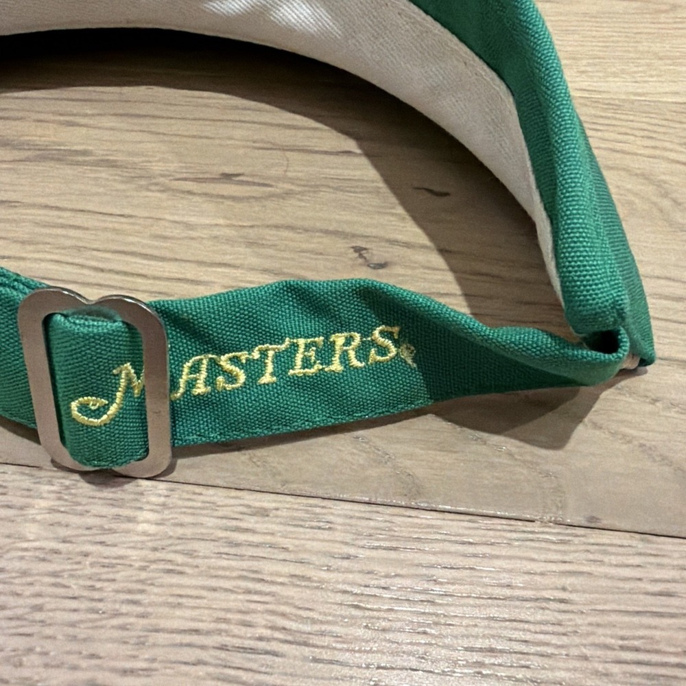 Vintage Masters 1990's Hat Golf Visor American Needle Augusta National NWT - Picture 5 of 6
